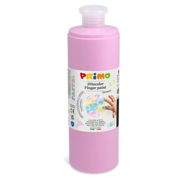 Fingermalfarbe Primo, 750 ml pastellpink