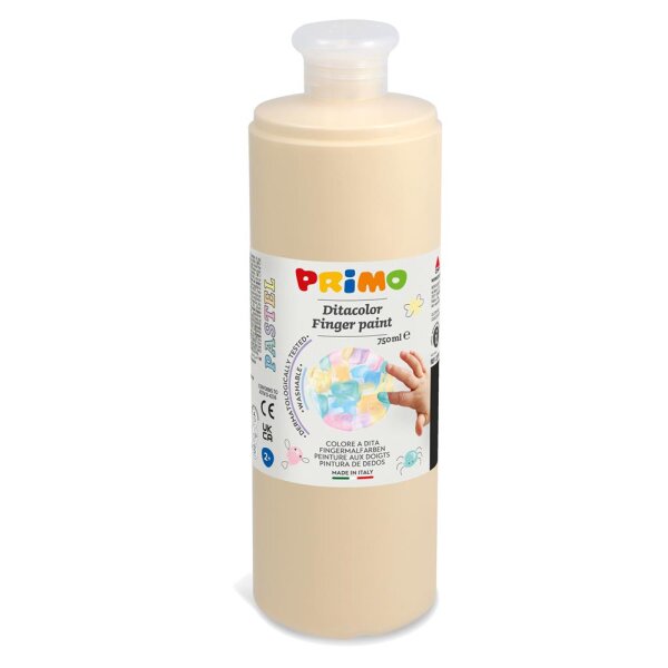 Fingermalfarbe Primo, 750 ml beige