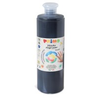 Fingermalfarbe Primo, 750 ml schwarz