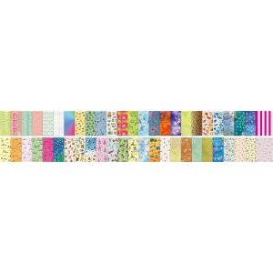 Jubiläumsangebot: Transparentpapier XXL Set Ganzjahr, 50 x 61 cm, 100 Bogen