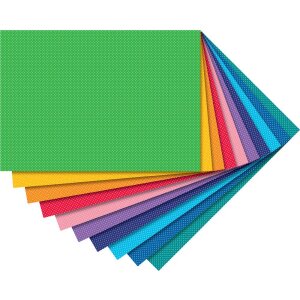 Motivkarton Punkte klein, 10 Bogen, 50 x 70 cm