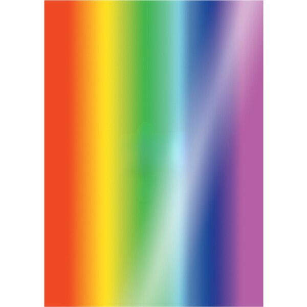 Regenbogenkarton, 10 Bogen, 50 x 70 cm