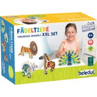 Fädeltiere XXL, 4er Set, von beleduc