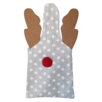 Weihnachtstüte Hirsch mit Sternchen