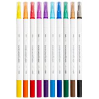 Duo Fineliner und Filzstifte, Eberhard Faber, 10 Stück