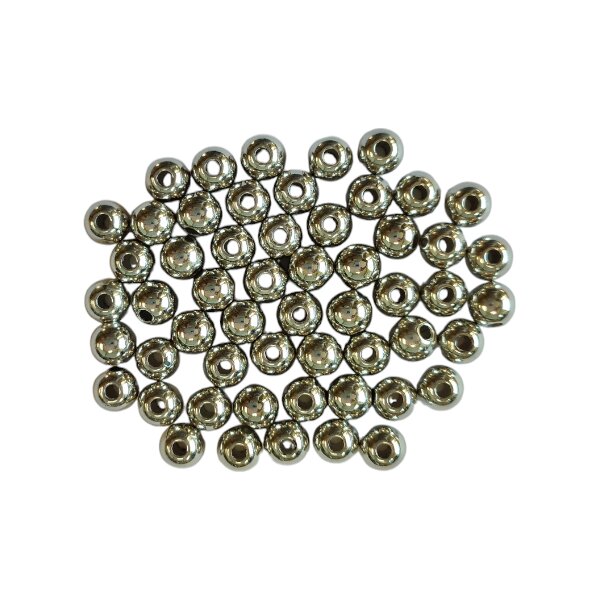 Perlen silber 8 mm, ca. 340 Stück