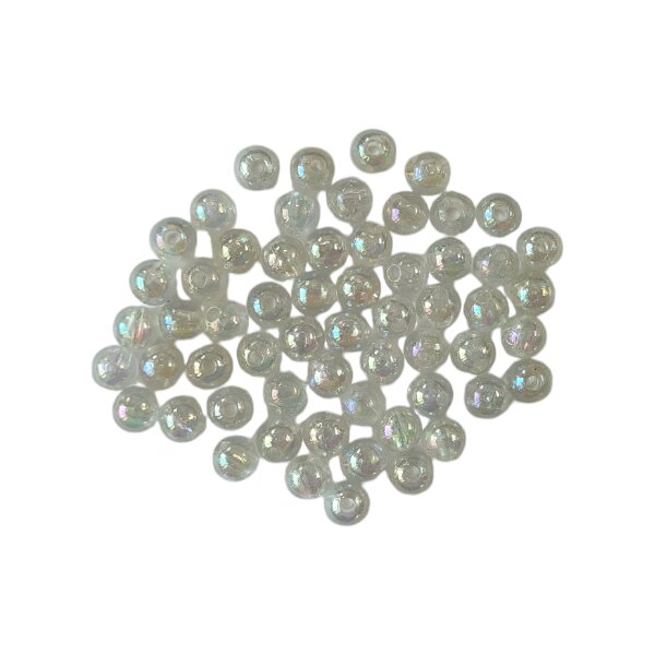 Perlen kristall irisierend, 8 mm, ca. 415 Stück