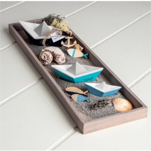 Set Silikongie&szlig;formen Origami Boote, 3tlg.