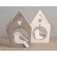 Silikongießform Vogelhaus + Vogel