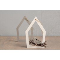 Silikongießform Vogelhäuser + Vögel