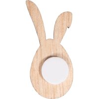 Holzstreuteile Hase, 12 Stück