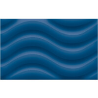 Laternenrohling eckig mittelblau