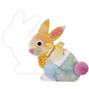 Blanko Motive Hase, 20 Stück