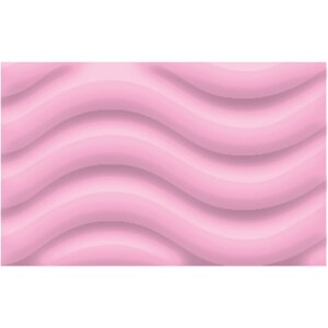Schult&uuml;tenrohling aus 3D-Wellpappe rose, h: 68 cm