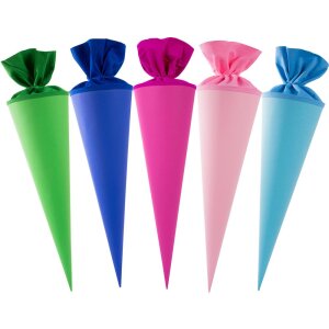 Bastelschultüte rund extra stark, 50 cm