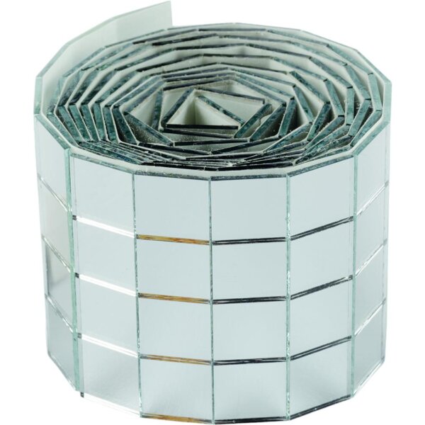 Mirror Tile Rolls Size M, Spiegelsteine auf der Rollen