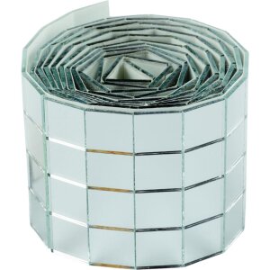 Mirror Tile Rolls Size M, Spiegelsteine auf der Rollen