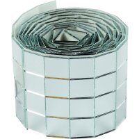 Mirror Tile Rolls Size M, Spiegelsteine auf der Rollen