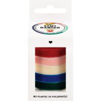 Samtbänder Regenbogen, 5x 2 m