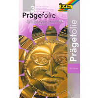 Prägefolien, 3 Blatt, 18,5 x 29 cm gold