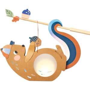 Laternen Bastelset Eichh&ouml;rnchen