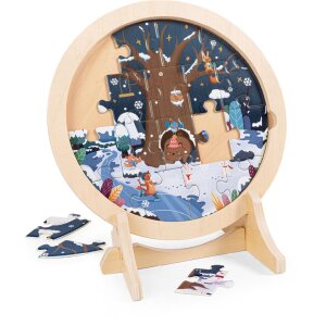 4 Jahreszeiten Lagenpuzzle