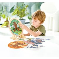 4 Jahreszeiten Lagenpuzzle