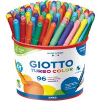 Giotto Turbo Color Fasermaler, 96 Stück