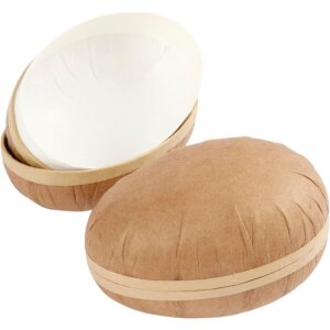 Zweiteilige Eier aus Karton, 2er Set