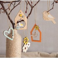 Holz Girlande Vogel & Co., 18 Motive
