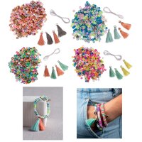 Heishi Perlen Set Einzelfarben aus Polymer Ton