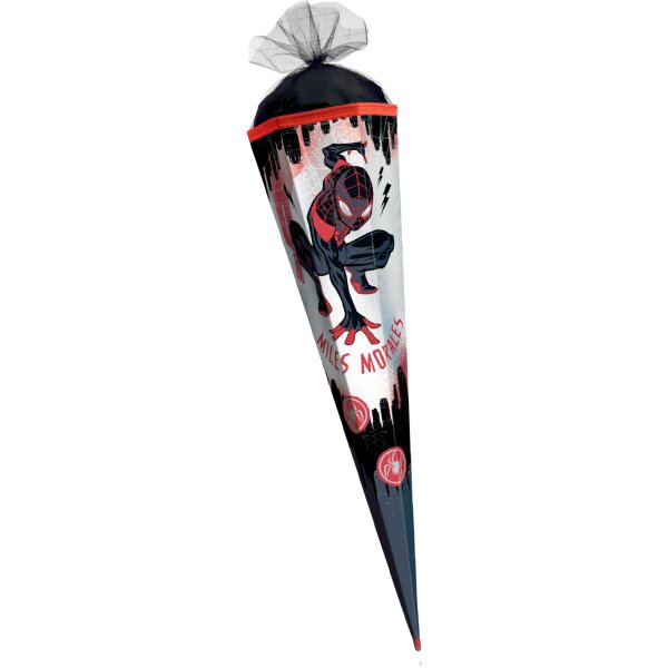 Motivschultüte Spiderman Miles Morales sechseckig von Roth, inkl. Schulstarterpaket GRATIS