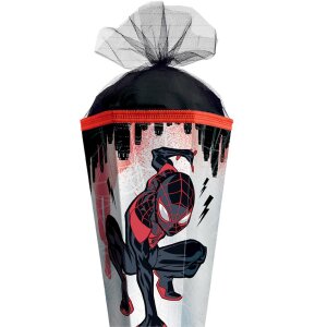 Motivschultüte Spiderman Miles Morales sechseckig von Roth, inkl. Schulstarterpaket GRATIS