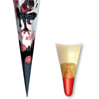 Motivschultüte Spiderman Miles Morales sechseckig von Roth, inkl. Schulstarterpaket GRATIS