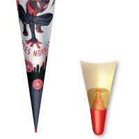 Motivschultüte Spiderman Miles Morales rund von Roth, inkl. Schulstarterpaket GRATIS