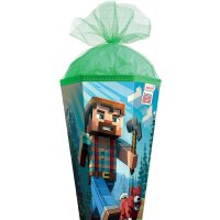 Motivschultüte Block Game sechseckig von Roth, inkl. Schulstarterpaket GRATIS. Lieferbar voraussichtlich Mitte Juni lieferbar