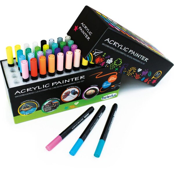Acrylic Stifte, 52 Stück