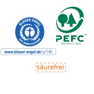 T o n k a r t o n, 50 x 70 cm, 220 g/qm, chamois, 10 Bogen