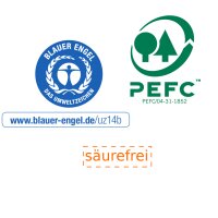 T o n k a r t o n, 50 x 70 cm, 220 g/qm, chamois, 10 Bogen