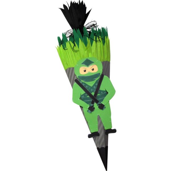 Schultüte Bastelset Ninja vorgestanzt von Prell,...
