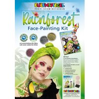 Eulenspiegel Face Painting Kit Rainforest