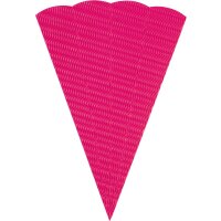 Schultütenrohling aus 3D Wellpappe, 68 cm Pink