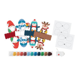 Diamond Painting Mini Deco Lights, 4er Set Winter