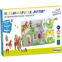 3D Erlebnispuzzle Ritter