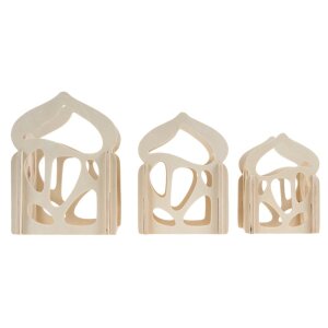 Holzlaternen Fantasia, 3er Set, voraussichtlich ab KW 20...