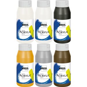 KREUL Triton Acrylic Liquid Set Base & Neutral...