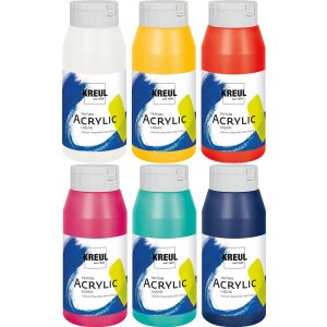 KREUL Triton Acrylic Liquid Set Modern Mix Colors, voraussichtlich in KW 25 lieferbar