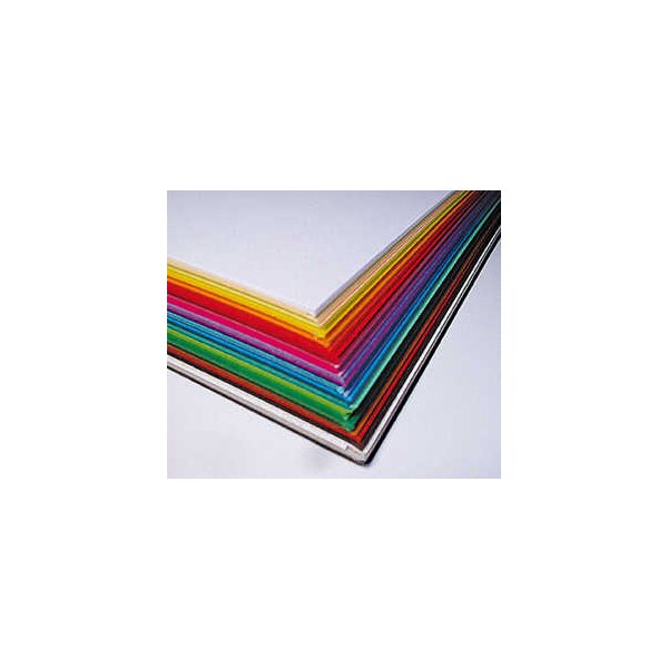 T o n z e i c h e n p a p i e r , 2 5 0  Blatt in 25 Farben sortiert, DIN A3