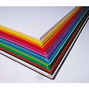 T o n z e i c h e n p a p i e r , 2 5 0  Blatt in 25 Farben sortiert, DIN A3