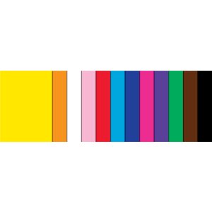 B l u m e n s e i d e n p a p i e r , 125 Bogen, 12 Farben sort., 50 x 70 cm